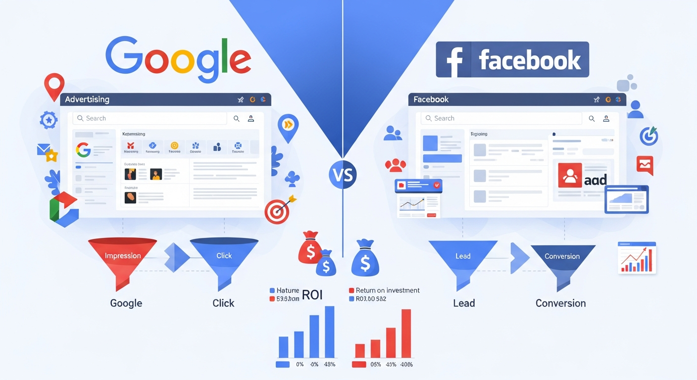 Google Ads vs Facebook Ads: Which is Right for You?